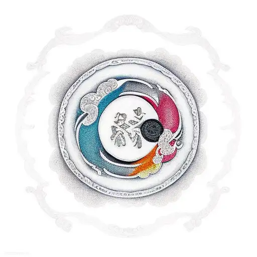 Yin Yang With Semicolon