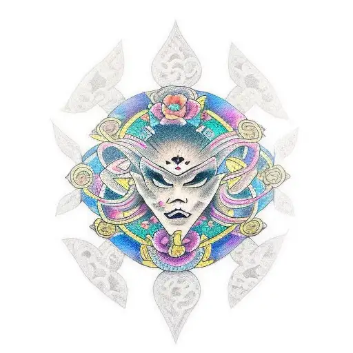 A Beautiful And Unique Tattoo Of Hecate