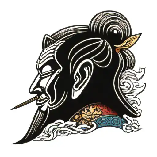 Buddha Samurai Mask