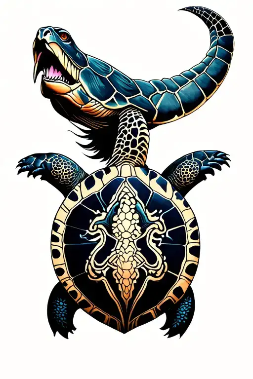 Navy Shellback Turtle Badass