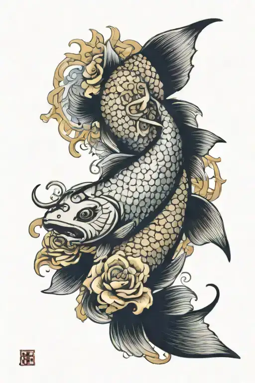 Koy Fish & Pices Zodiac Sign