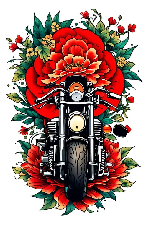 Motorcycle V-twin Engine