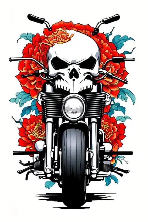 Motorcycle V-twin Engine Transformed