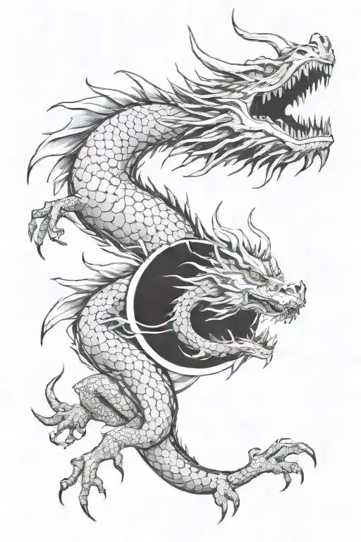 Horror Dragon Sleeve