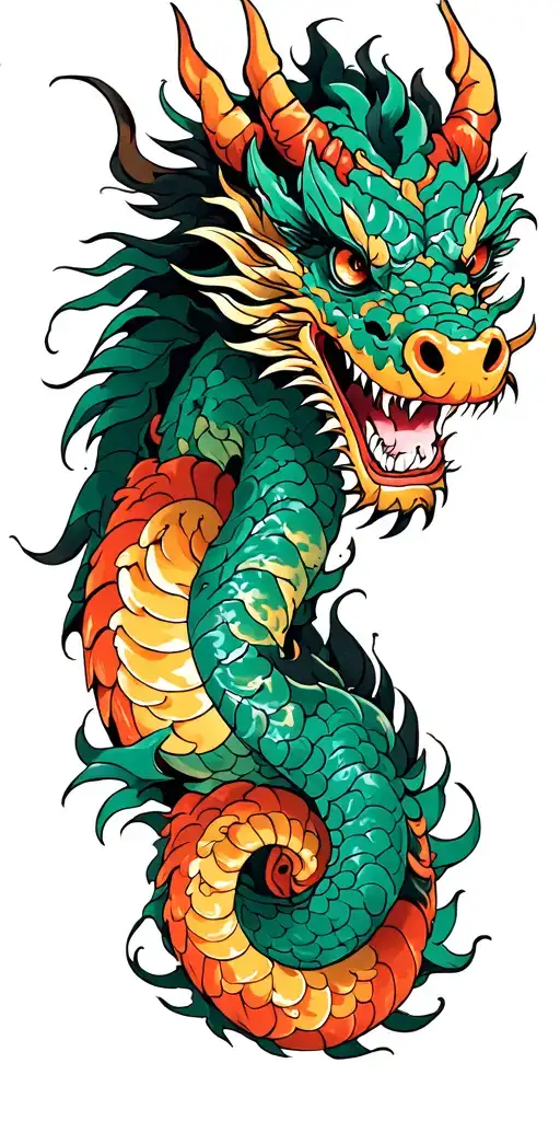 Japanese Dragon Wrapping