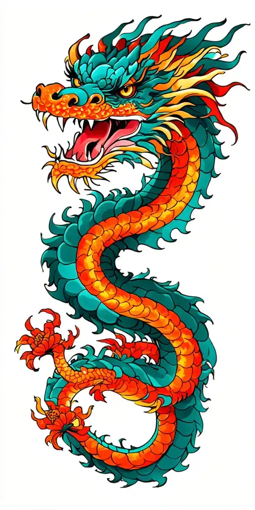 Japanese Dragon Wrapping