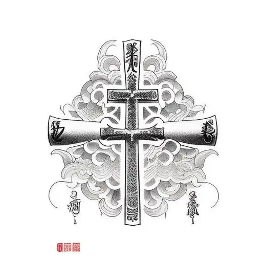 Christian Cross Forearm