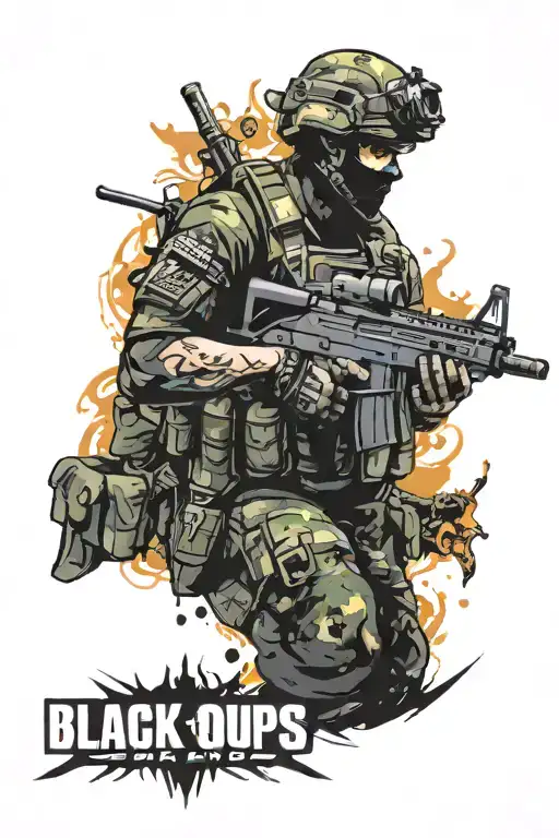 Black Ops 2 Logo Mit Modern Warfare 3 Logo Incorporated