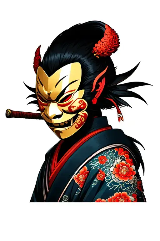 Oni Mask Katana