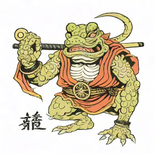 Oni Samurai Toad