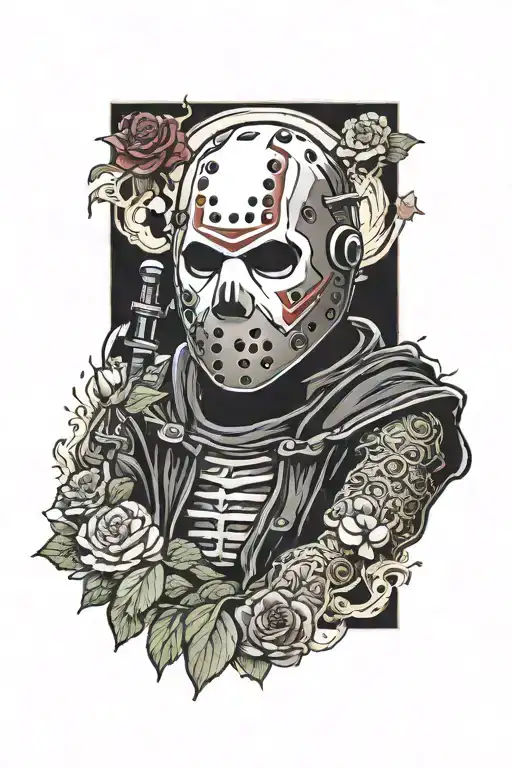 Jason Voorhees Tarot Card