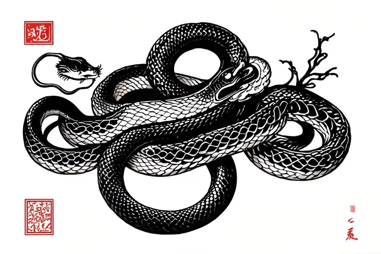 Japanese Snake Wrapping