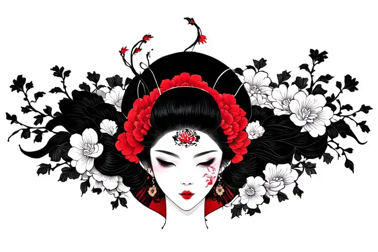 Dark Feminine Surrounded