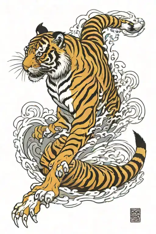 Tiger Full Body Made
