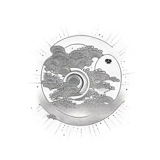 Sunset Over Long Road