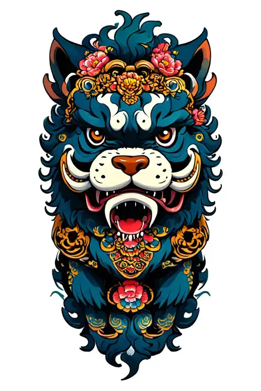 Foo Dog Playful