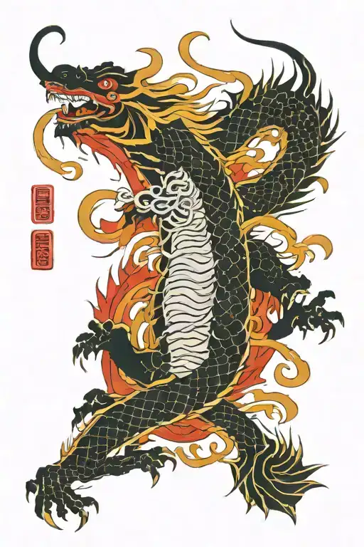 Dragon Jap Patterns