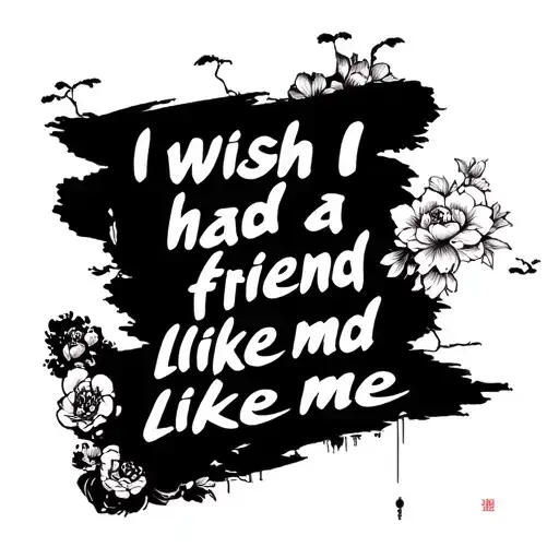 I Wish I Had A Friend Like Me Quote