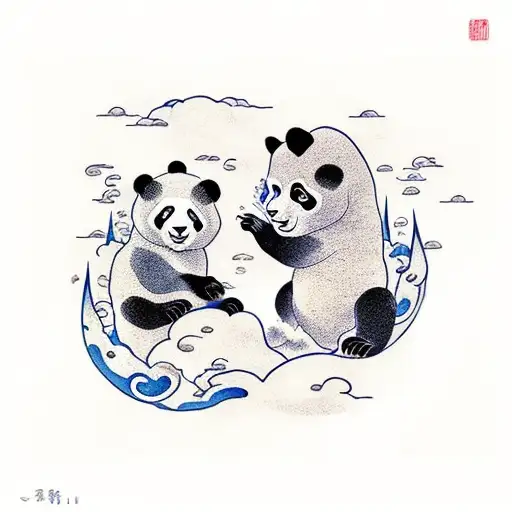 Panda And Drago Fight In Sky