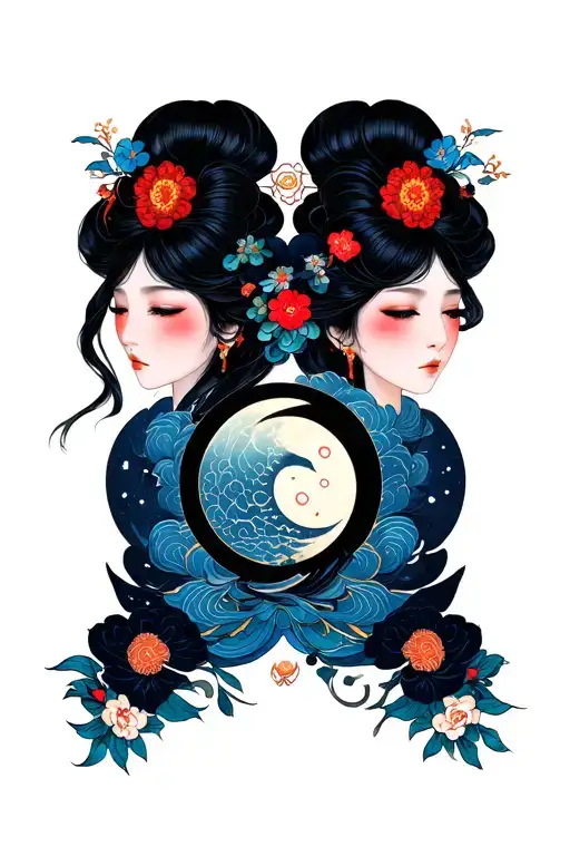 As As Initials Of Me And Gf And Additionally Sun And Moon