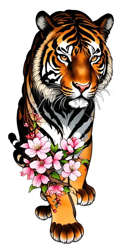 Tiger Cherry Blossom Tree