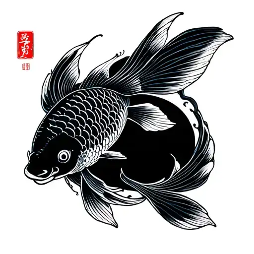 Koi Fish Yi Yang Of Koi Fish