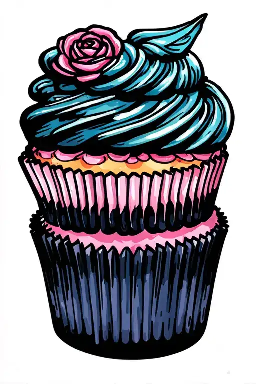 Cupcakes Combining The Client's Interests