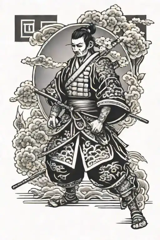 Samurai Standing
