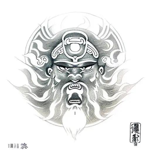 Ghost Of Tsushima And God Of War Symbol Iancient Japanese Art