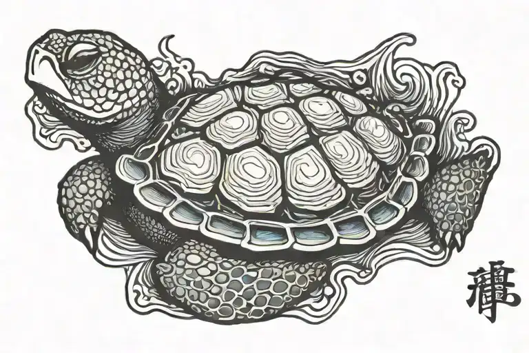 Turtle Underwater 7Cm 10Cm