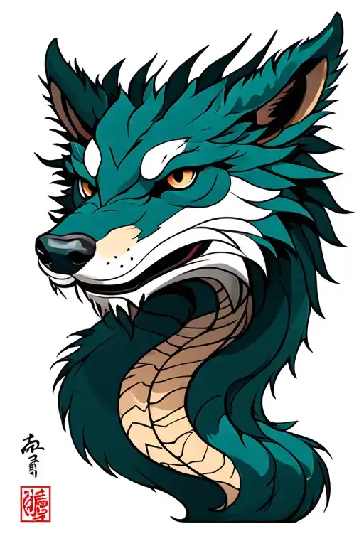 Dragon Wolf