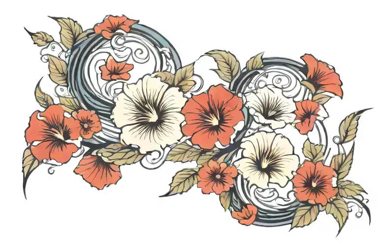 Line Of Morning Glory