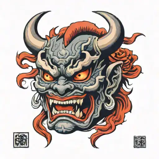Oni Demon Mask
