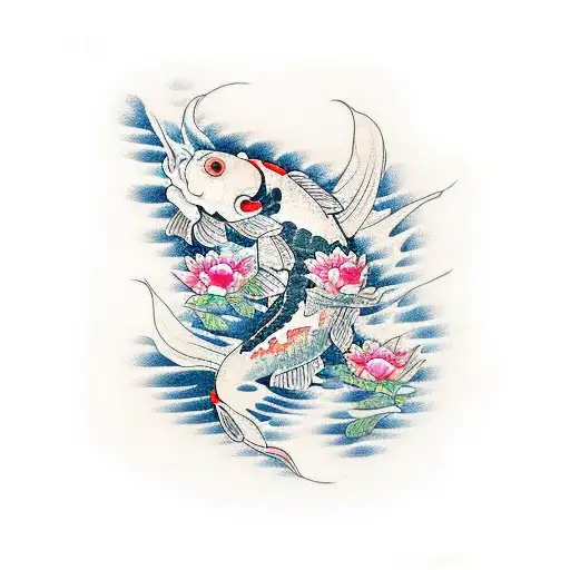 Koi Fish Peony