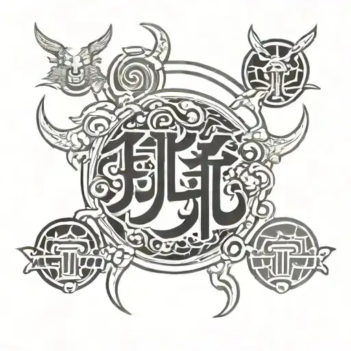 Lucifer Symbol Money Power Fame Unity Strength At Same