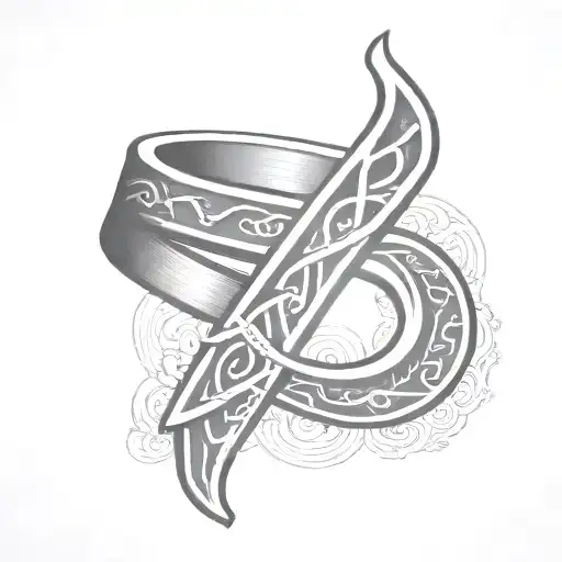 Ring Rune Letter L