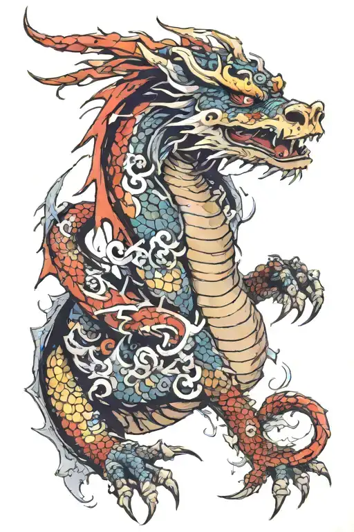 A Half-decayed Dragon That Eats Watches