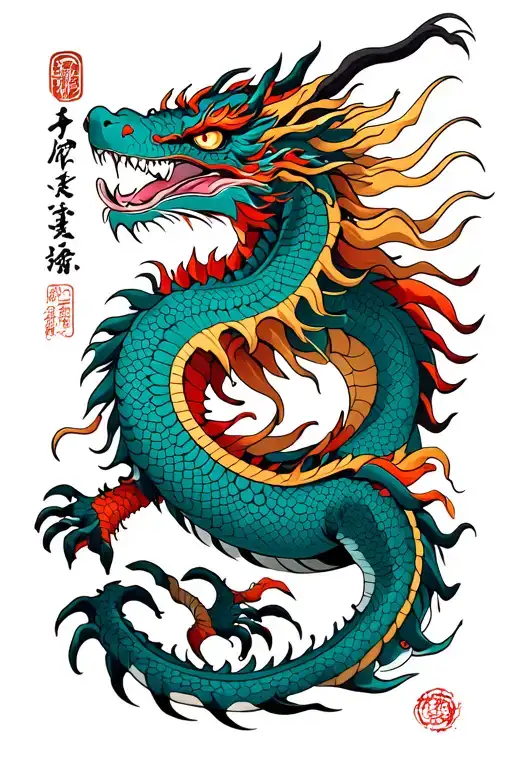 Japa Tatto Dragon