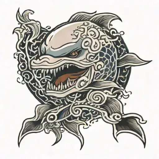 The Dolphin With The Face Of A Demon