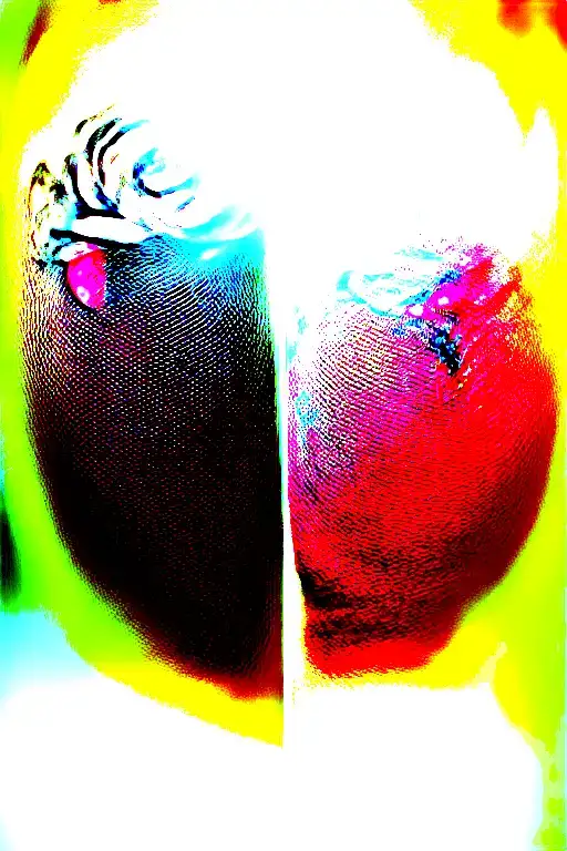 Two Rose Wrapped One Black One Red