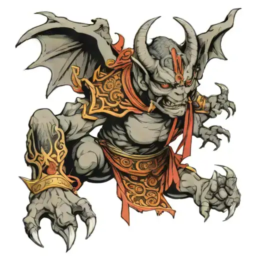 Female Gargoyle Warrior