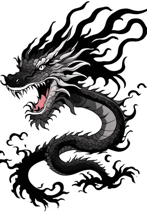 Dragon Breathing Fire