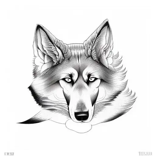 German Shepperd Kitsune