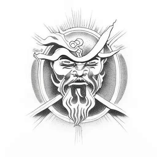 Jesus Snorting The Devil