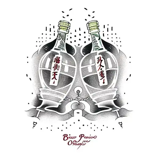 Prosseco Wine For Two Best Friends