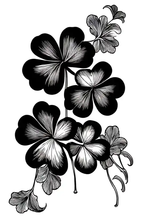 Four Leaf Clovers