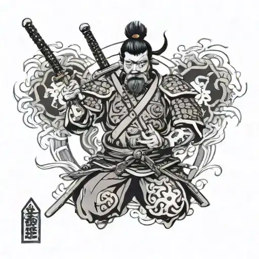 Tech Samurai Warrior
