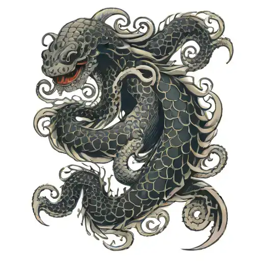 Big Kraken On The Leg