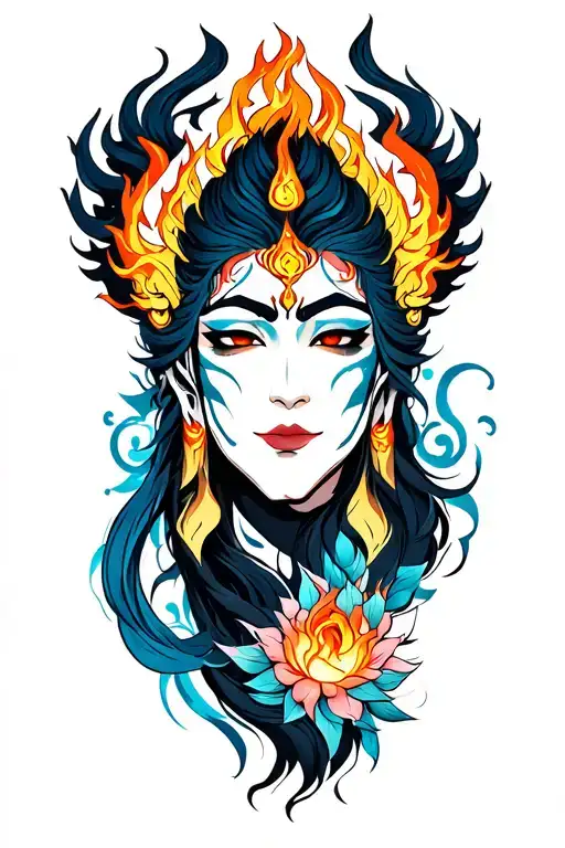 Final Fantasy 16 Ifrit With Final Fantasy 10 Shiva