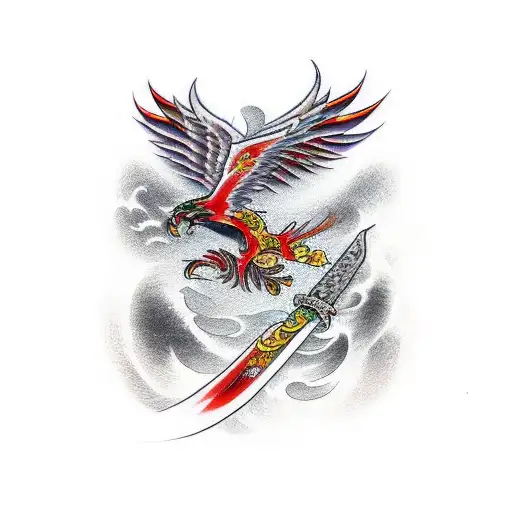 Phoenix On A Sword